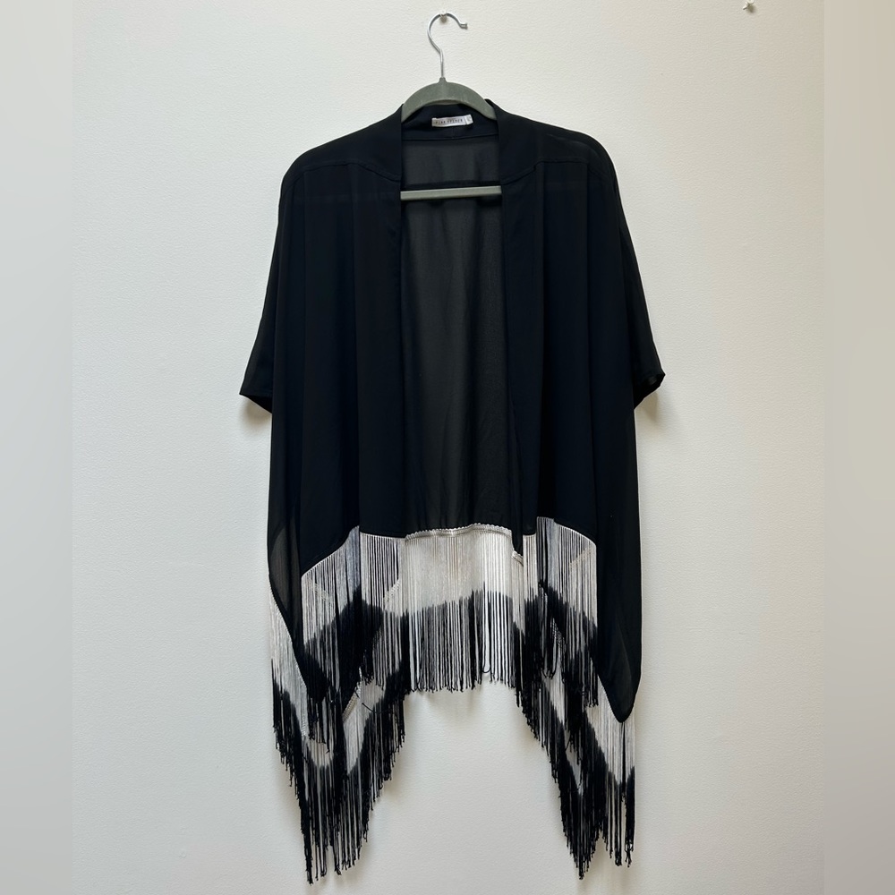 Mink Pink Sheer Kimono Style Coverup